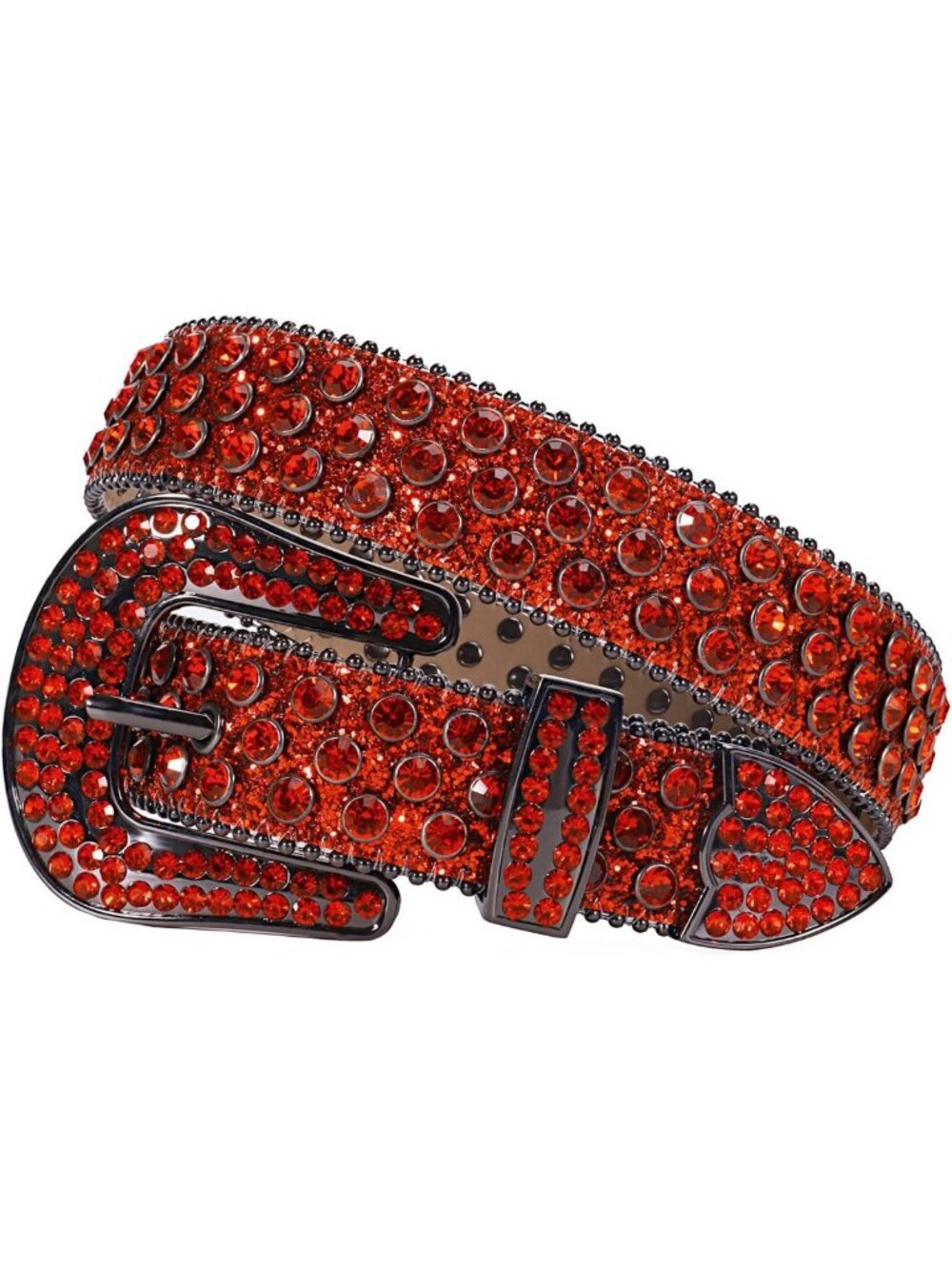 Luxury Rhinestone Western Belt for Men & Women - Bling Crystal Studded Accessory